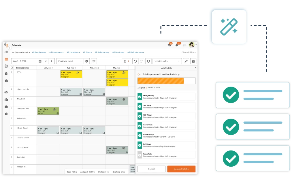 employee scheduling software