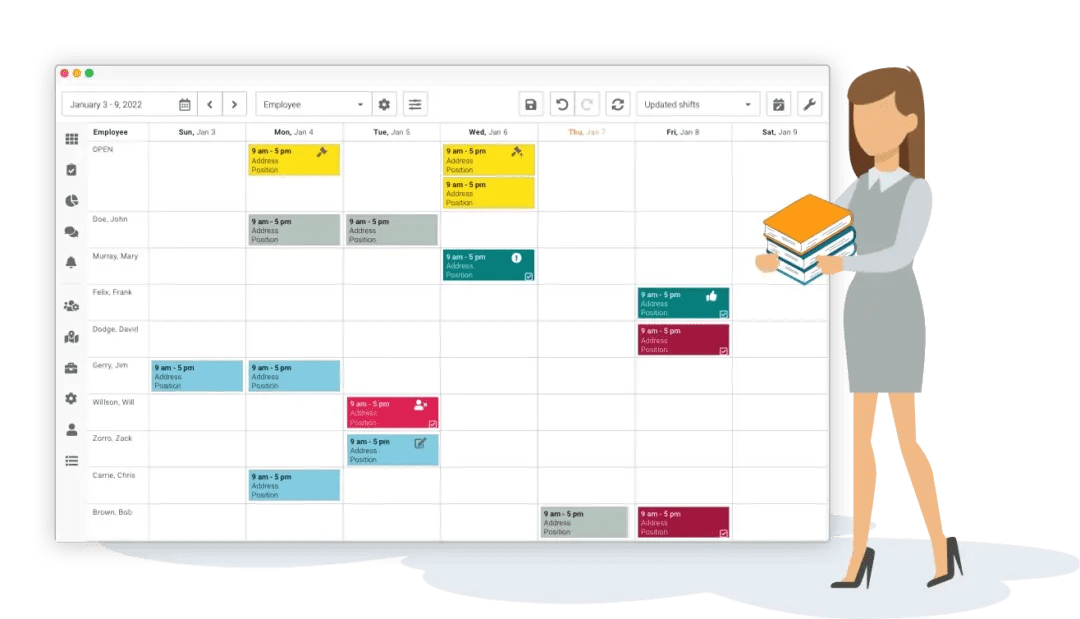 Library Scheduling software