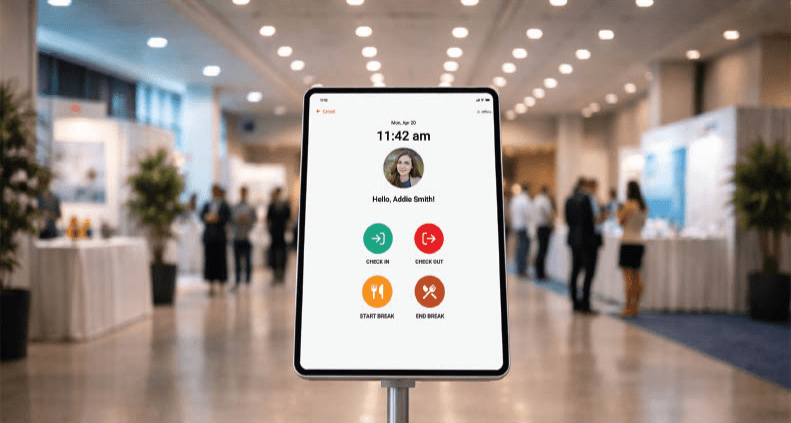 Kiosk - Employee Time Clock Software App